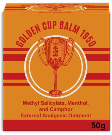 Golden Cup Balm - Herbal Thai Ointment 50g | Natural Pain Relief | International Shipping - Buy Online on GoSupps.com
