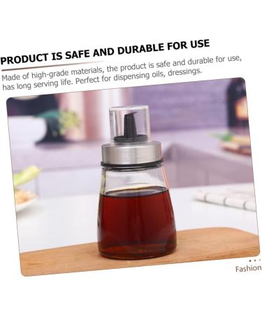 ABOOFAN 3pcs Castor Kitchen Supplies Glass Vinegar and Oil Dispensers Kitchen Oil Soy Sauce Cruet Oil Bottles for Kitchen Soy Sauce Dispensers Olive Restaurant Bottle Dust-proof - Buy Online on GoSupps.com
