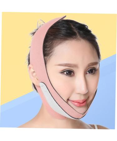 Housoutil 1pc Chin Straps Slim Strap Thin Strap Chin Lift V Shape Neck Lift Facial Lifting Belt Lifting -lifting Artifact Noodles Pink Tight M Pink - Buy Online on GoSupps.com