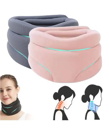 2024 New Cervicorrect Neck Brace Cervicorrect Neck Brace by Healthy Lab Co Cervicorrect Neck Brace for Sleep Apnea Cervi Correct Neck Brace for Snoring Neck Brace for Neck Pain and Support (G+P)