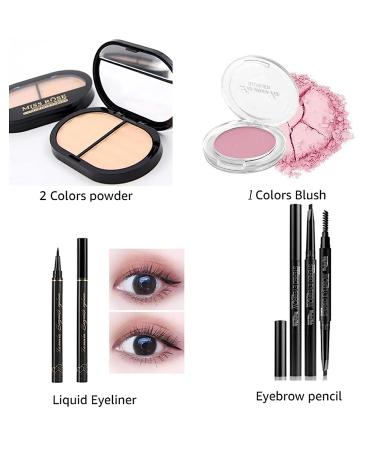 All in One Makeup Kit for Women - Easy to Carry Cosmetics in Sturdy Pink Bag - Full Set 3 - Buy Online on GoSupps.com