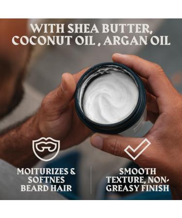 Striking Viking Beurre de barbe sans odeur - 118 ml - Cr me barbe naturelle non parfum e - Hydratation non grasse - Beurre de barbe naturel pour homme - Huile de karit et de coco - Cr me de barbe - Buy Online on GoSupps.com