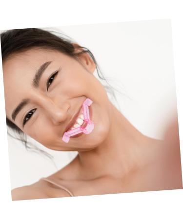 MAGICLULU Lip Muscle Trainer Exerciser Smile Corrector Face Muscle Tightening Muscle Exerciser Lift Tightener Lift Tool Lips Shaper Mouth Muscle Massager Face Exerciser 9.30X7.70X1.50CM Pink - Buy Online on GoSupps.com