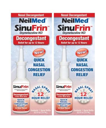 SINUFRIN Nasal Spray DCONGSTNT 15 ML Pack of 2SINUFRIN Nasal Spray DCONGSTNT 15 ML Pack of 2 0.5 Fl Oz (Pack of 2)