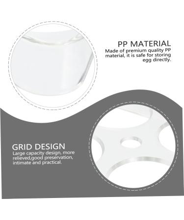 Housoutil 3pcs Egg Storage Box Egg Dispenser Egg Storage for Countertop Container Automatic Pp Assorted Colorx3pcs 14.8x9.7x2cmx3pcs - Buy Online on GoSupps.com