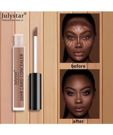 Julystar Makeup Concealer Liquid Foundation Durable Makeup Foundation Cream Makeup Beauty Makeup (101) - Buy Online on GoSupps.com