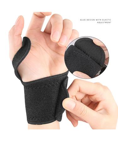 Magnetic Wrist Brace - Adjustable Compression Wraps for Men & Women | Pain Relief for Carpal Tunnel Arthritis & Fitness - Buy Online on GoSupps.com