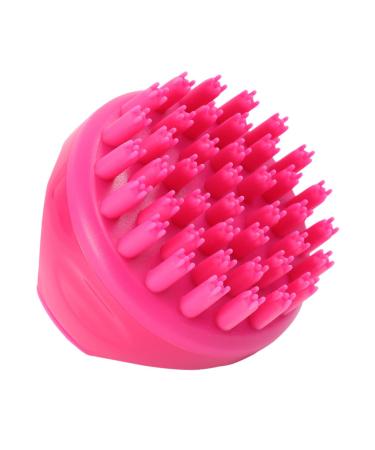 Frcolor 1stk Haarmassager and shampoo-brush scaled massage devices rinse bathing massage hair washing comb ergonomic gym Hair massage brush made of silicone hair shampoo brush.