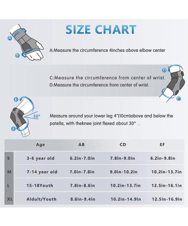 Haomaomao Adult/Child Protective Gear Set for Skateboarding, Cycling, and Roller Skating - Purple/Black (Medium) - Buy Online on GoSupps.com