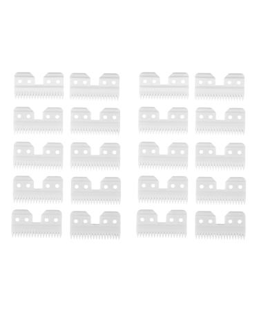 Vereen 20Pcs/Lot Replaceable Ceramic 18 Teeth Pet Ceramic Clipper Cutting Blade for A5 Series