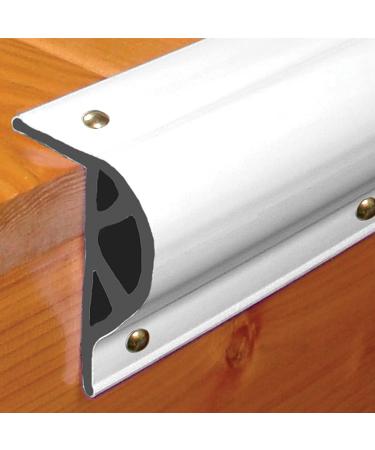 Taylor Made Products 46012 SM COM P-Shape Dock Coil Retail Pack, 10-Feet, White