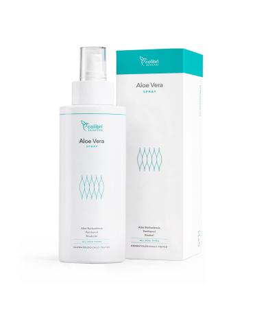 colibri skincare Aloe Vera Spray 250ml - cares for hair face and body - Natural hair care without additives - Made in Germany - Buy Online on GoSupps.com