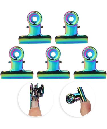 5 Pieces Nail Pinch Clamp Set - Nail Tip Clip & Extension Tool for Gel & Fiberglass Nails | Manicure Art Tweezers - Buy Online on GoSupps.com