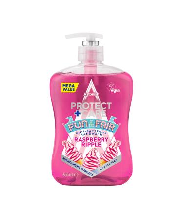 Astonish Fun of the Fair Protect and Care Moisturising Hand Wash Soap Rasberry Ripple 600ml Raspberry Ripple