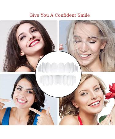 Natural Shade Temporary Fake Teeth Veneer for Confident Smile - Buy Online on GoSupps.com