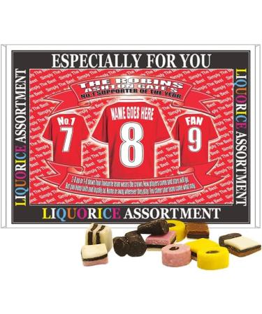 Bristol City Football Shirt Personalised Gift Boxed Sweets - Buy Online on GoSupps.com