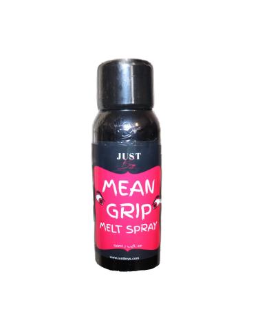 Just Brys Mean Grip Glueless Melt Spray for Lace Wig Extensions Toupees and Hairpieces Strong Natural Finishing Hold with Control