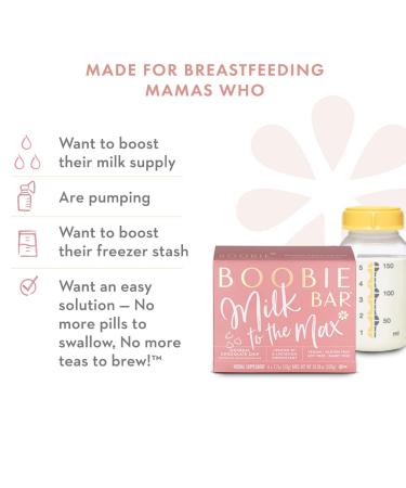 Boobie Bar Superfood Lactation Bars - Fenugreek-Free, Gluten-Free, Dairy-Free, Vegan Snacks for Increased Milk Supply - Oatmeal Chocolate Chip (1.7oz, 6 Count) - Buy Online on GoSupps.com