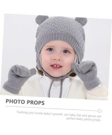 Aboofan Children's Winter Hat - Warm Knitted Helmet for Newborns & Kids | Windproof Cotton Knit Cap - Buy Online on GoSupps.com