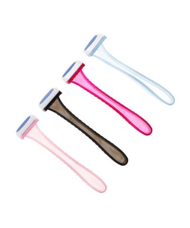 Lot De 4 Rasoirs pilateur Pour Poils Visage Petit Outil Pour Enlever Poils Corps pilateur Pour Visage