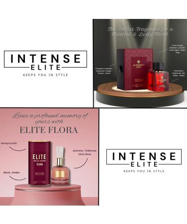 Arabian Perfumes for Women Elite Flora & La Passion Absolu (Pack of 2) - Eau de Parfum Sprays 100ML (3.4 OZ) Luxurious & Floral Long-Lasting Perfume For Women Valentine s Day Gifts La passion Absolu Elite Flora - Buy Online on GoSupps.com