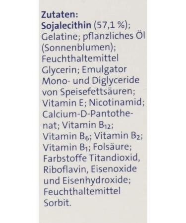 Abbey Energy & Performance - 2000 mg Lecithin + 7 B Vitamins | High-Dose Dietary Supplement for Focus & Mental Performance - 40 Capsules (1 Pack) - Buy Online on GoSupps.com