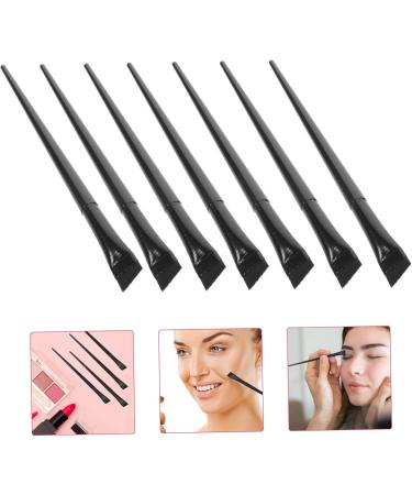 Uonlytech Brow Brush Angled 12Pcs Eyeliner Angled Brow Brush Eyeliner Eyebrow Brush Concealer Brush Makeup Tools 15.5x1.2x0.6cm Black - Buy Online on GoSupps.com