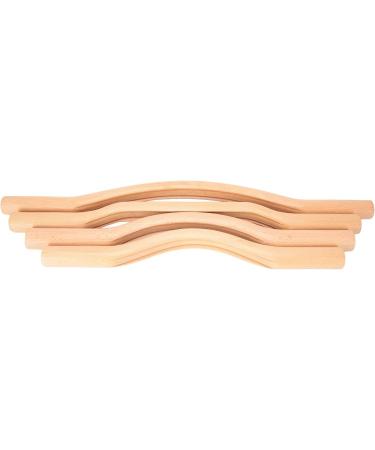 Verdant Touch Wooden Scraper Gua Sha Tool | Wood Massage Stick for Back Neck Shoulders & Legs - International Shipping Available - Buy Online on GoSupps.com