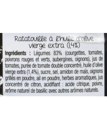 d'aucy Ratatouille Ni oise New Recipe 750 g - Buy Online on GoSupps.com