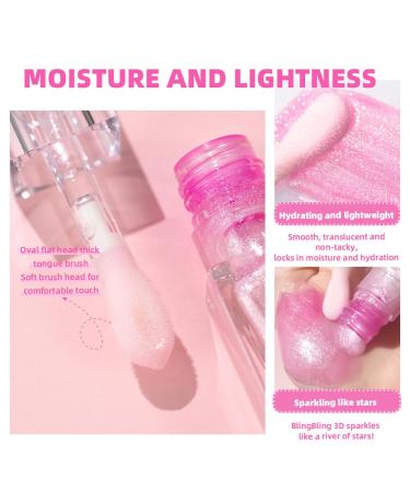 Color Changing Lip Oil - Hydrating Glitter Gloss Long Lasting Shimmery Finish Non-Sticky Formula - 1 PC - Buy Online on GoSupps.com