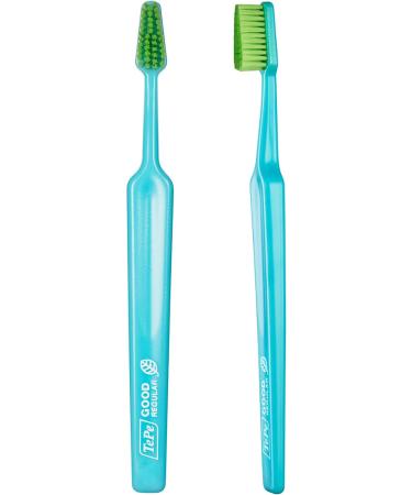 TEPE Good Regular Soft Toothbrush - Eco-Friendly Soft Bristles Compact Round Head | Sustainable Oral Care - Buy Online on GoSupps.com
