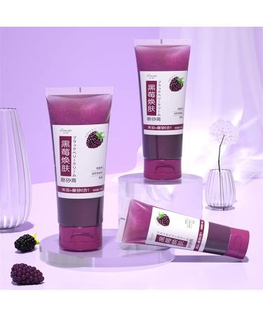 Juniper Berry Body Scrub Blackberry Exfoliating Body Scrub Organic Anti-Cellulite Body Scrub Deep Cleansing Scrub Gently Exfoliate and Wash - Buy Online on GoSupps.com