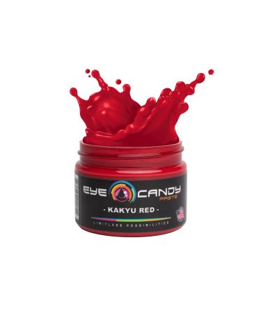 Eye Candy Red Resin Pigment Paste Kakyu Red (2 oz Paste / 4 oz Jar) | Epoxy  Resin Art Paste | Highly Pigmented