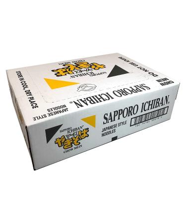  SAPPORO ICHIBAN Yakisoba No.1 Tasting Instant Japanese Fried Noodles Delicious Chow Mein (3.6 Oz. x 24 packs) | 24 Pack Case - Buy Online on GoSupps.com