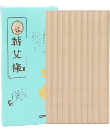 10pcs Natural Moxa Sticks for Moxibustion Therapy | High Penetration Healing Moxa Rolls Set - Fast International Shipping - Buy Online on GoSupps.com