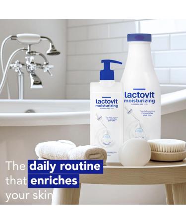 Lactovit | Moisturizing Body Lotion | Nourishing Care for Normal & Dry Skin | With ProLactiC10 Collagen & Elastin Booster | Smooth & Youthful Skin | Dermatologist Recommended | 400 ml 13.52 Ounce (Pack of 1) - Buy Online on GoSupps.com