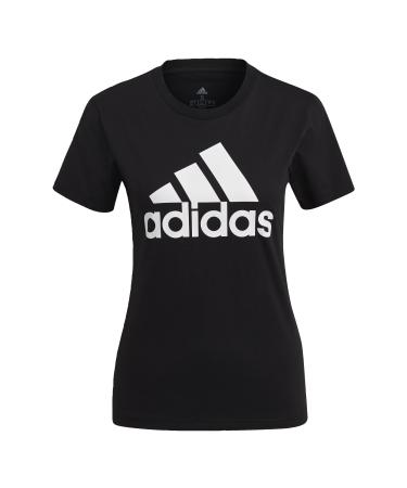 ADIDAS GL0722 W BL T T-Shirt Women M Black/White