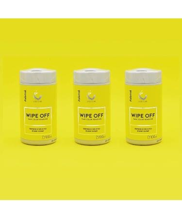 Colortrak Hair Color Remover Wipes Dispenser with Aloe - 100 Non-Irritating Towelettes for Easy Stain Removal - Buy Online on GoSupps.com