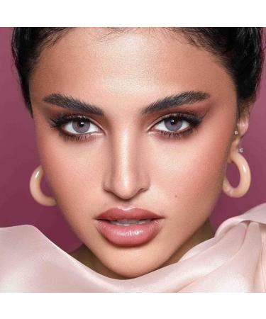 Buy Bella Elite Silky Gray Colored Contact Lenses - Monthly Wear for Dark Eyes | Strong Coverage & Comfort - Dioptre -0.00 - Buy Online on GoSupps.com