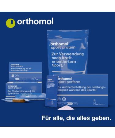 Orthomol Sport - Micronutrients for Peak Athletic Performance | Magnesium Vitamin D & B12 - Daily Drinking Ampoules/Tablets/Capsules - Buy Online on GoSupps.com