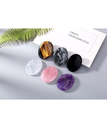 Shop Rose Quartz Thumb Stone - Healing Crystals for Stress Relief & Energy Balancing | International Shipping Available - Buy Online on GoSupps.com