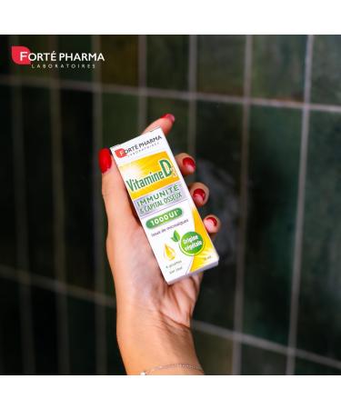 Fort Pharma - Vitamin D3 1000 IU | Food Supplement Immunity and Bone Capital - From 3 years - Bone Health - Plant origin Rapeseed oil | Dropper bottle 15 ml 1-4 drops/day - Buy Online on GoSupps.com