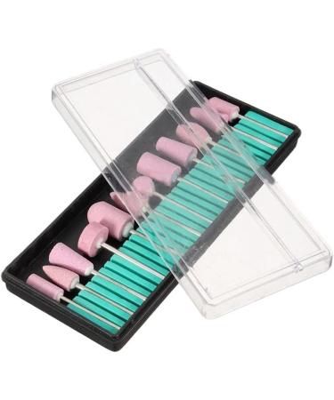 Bonkshire 24 Pieces Professional Polishing Grinding Tools Nail Art Ceramic Drill Bits - Buy Online on GoSupps.com