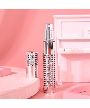 Verdant Touch Perfume Bottle 5ml Empty Perfume Spray Bottle Refillable Essential Oil Travel Atomizer Silver Metal Perfume Dispenser - Buy Online on GoSupps.com