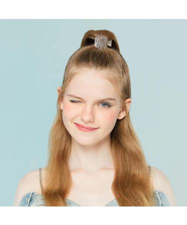 6 Pcs Pearl Rhinestone Hair Claw Clips for High Ponytail | Non-slip High Ponytail Fixed Hair Clip for Thick Long Hair - Buy Online on GoSupps.com