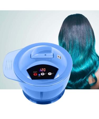 Electric Hair Coloring Bowl - Automatic Mixer Blender for Hair Dye Cream - Blue - Buy Online on GoSupps.com
