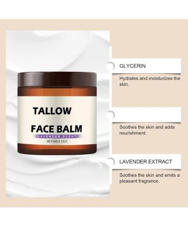 XUSHAOLUN Set of 6 face creams with raw honey and cattle tallow for grazing animals face cream with honey balm and sebum skin care cream natural sebum moisturizing - Buy Online on GoSupps.com