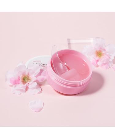Eye Mask JAPAN SAKURA - 100pcs Nourishing Eye Patches for Puffy Eyes Dark Circles & Under Eye Bags - Buy Online on GoSupps.com