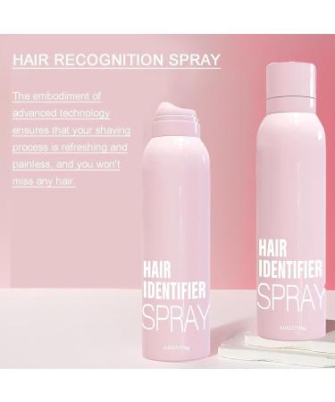 Hair Identifier Spray for Face Shaving Hair Identifier Spray for Face Dermaplaning White Shaving Spray with Shaver Moisturizing And Skin Care Dermaplaner Set for All Skin Types (2pcs) - Buy Online on GoSupps.com