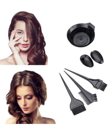 8-Piece Hair Dye Brush Set | Hair Coloring Kit with Bowl & Ear Covers for Easy Application - Buy Online on GoSupps.com